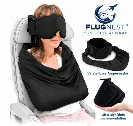 FLUGNEST™ First-Class 3-in-1 Reise-Schlafset